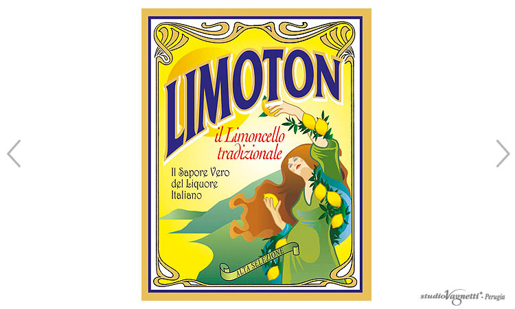 Progettazione Etichette Limoton Il Limoncello Tradizionale