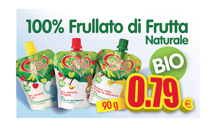 Spot Prodotto 100% Frullato di frutta Studiovagnetti Perugia