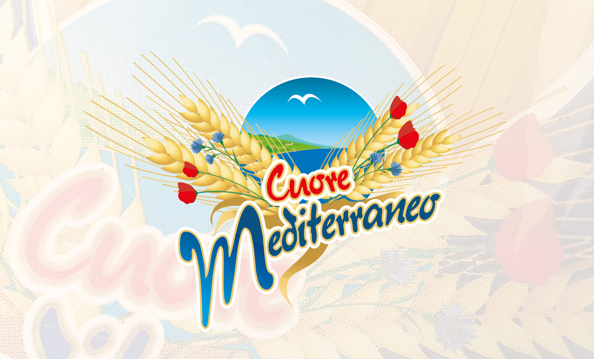 Progettazione Logotipo Cuore Mediterraneo Studiovagnetti Perugia